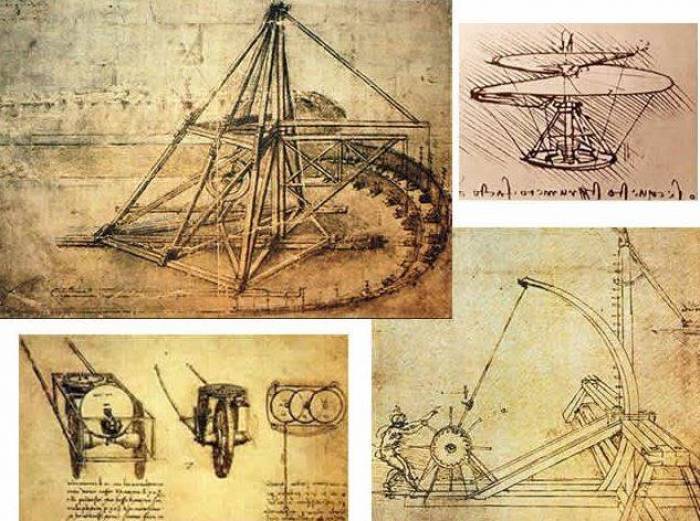 Изобретения леонардо да винчи воплощенные в жизнь проект